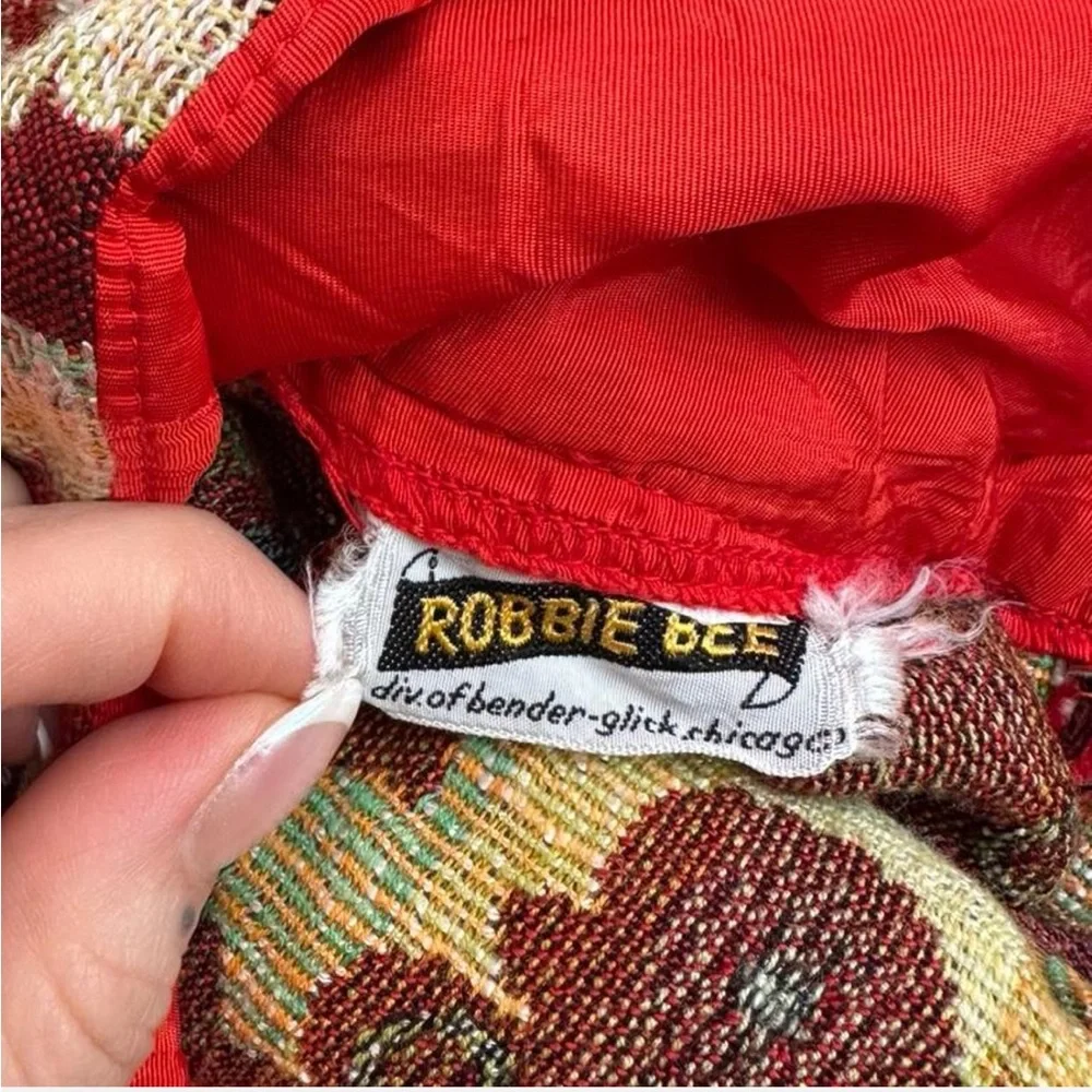 Vintage Robbie Bee patterned maxi skirt - Picture 4 of 6